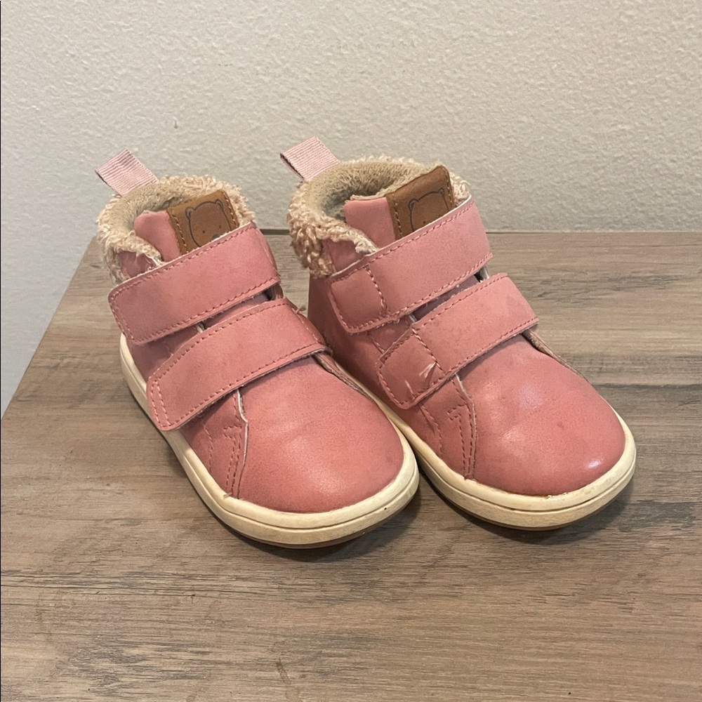 H&M Toddler Pink Kids shoes with Velcro Straps